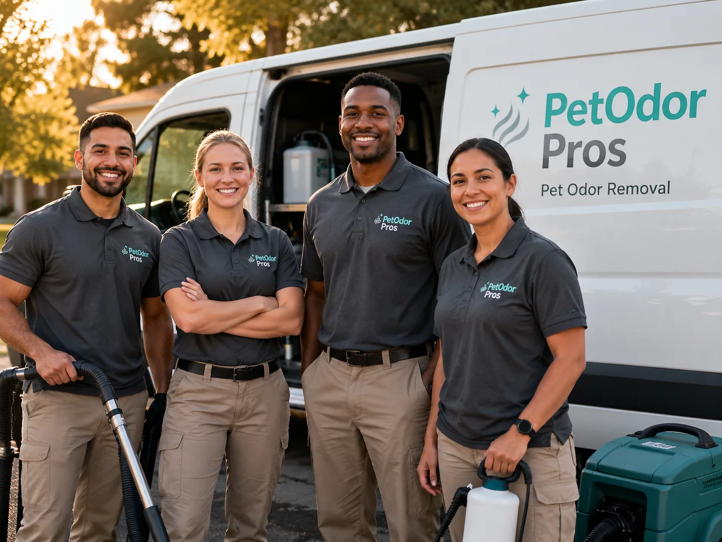 Pet Odor Removal team serving Mathews, VA